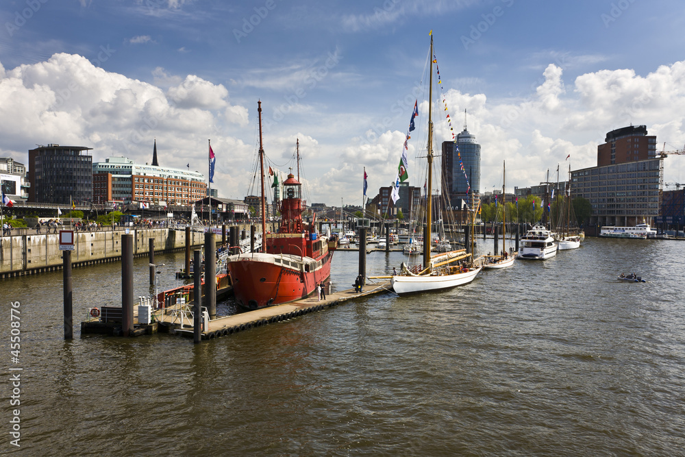 Obraz premium Niederhafen Feuerschiff 2