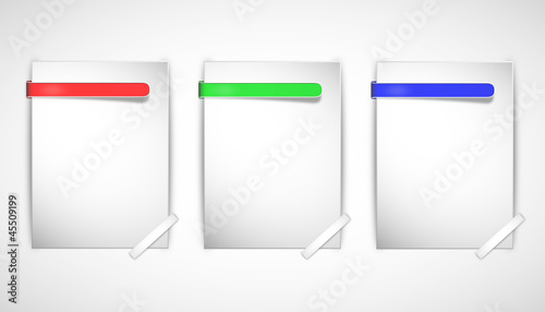 3 cartes RVB concept