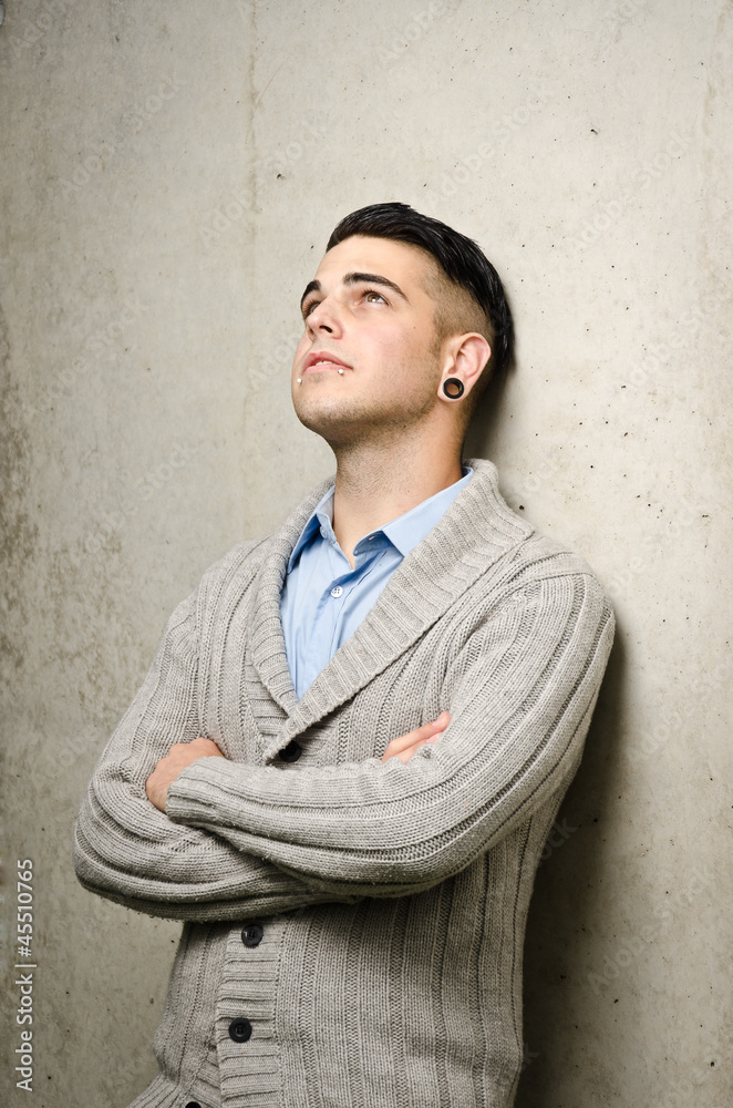 junger moderner business Mann
