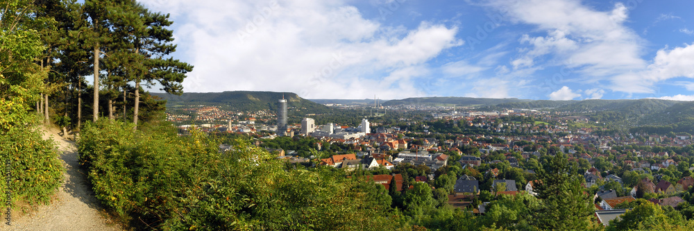 Fototapeta premium Panoramafoto Jena