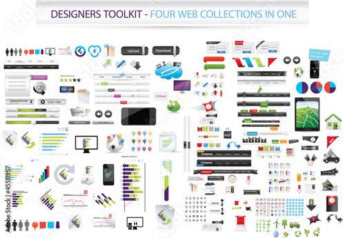 Designers toolkit - Four collections in one