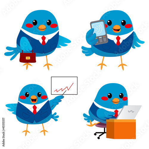 Cute Bird Business