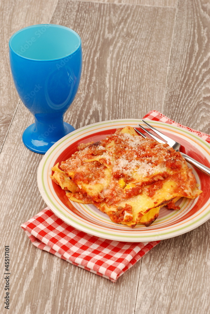 LASAGNE WITH BEEF LASAGNE WITH BEEF