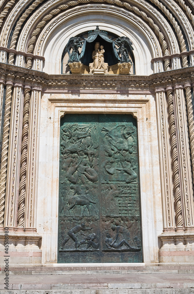 Cathedral of Orvieto. Umbria. Italy.