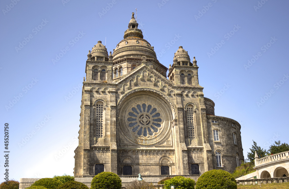 Obraz premium A Catholic temple of Santa Luzia