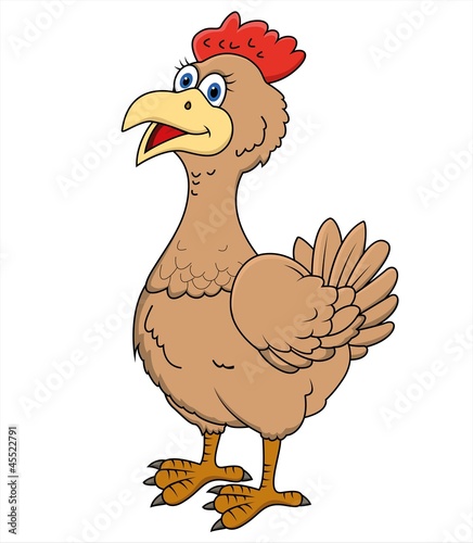 Hen cartoon