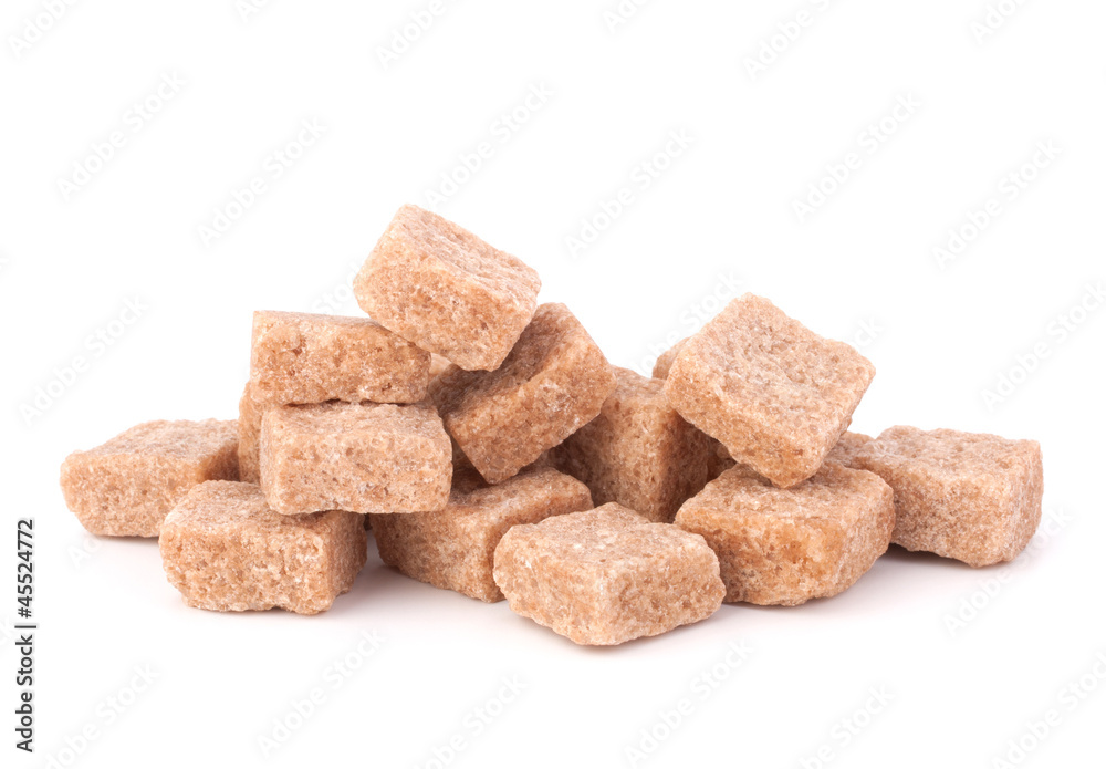 Lump brown cane sugar cubes Lump brown cane sugar cubes