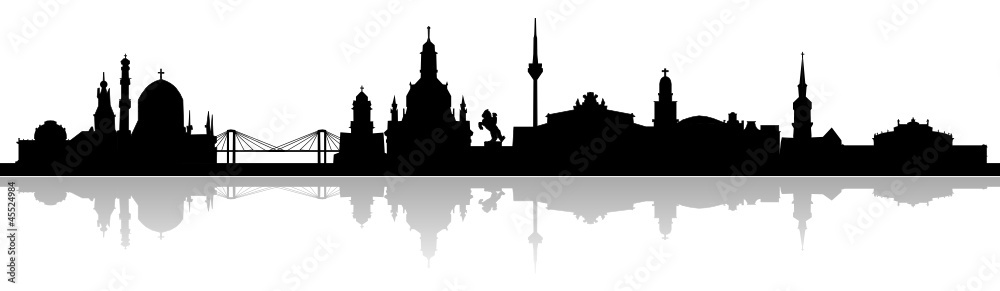 Obraz premium Skyline Dresden