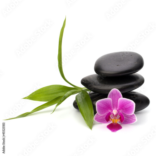 Zen pebbles balance. Spa and healthcare concept.