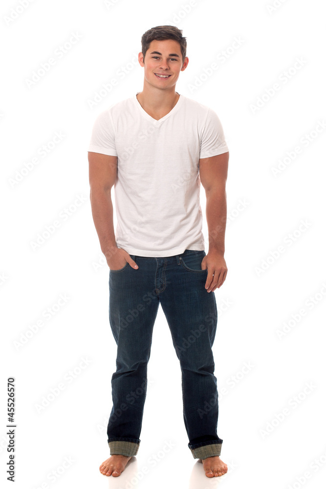 Casual Young Man Casual Young Man
