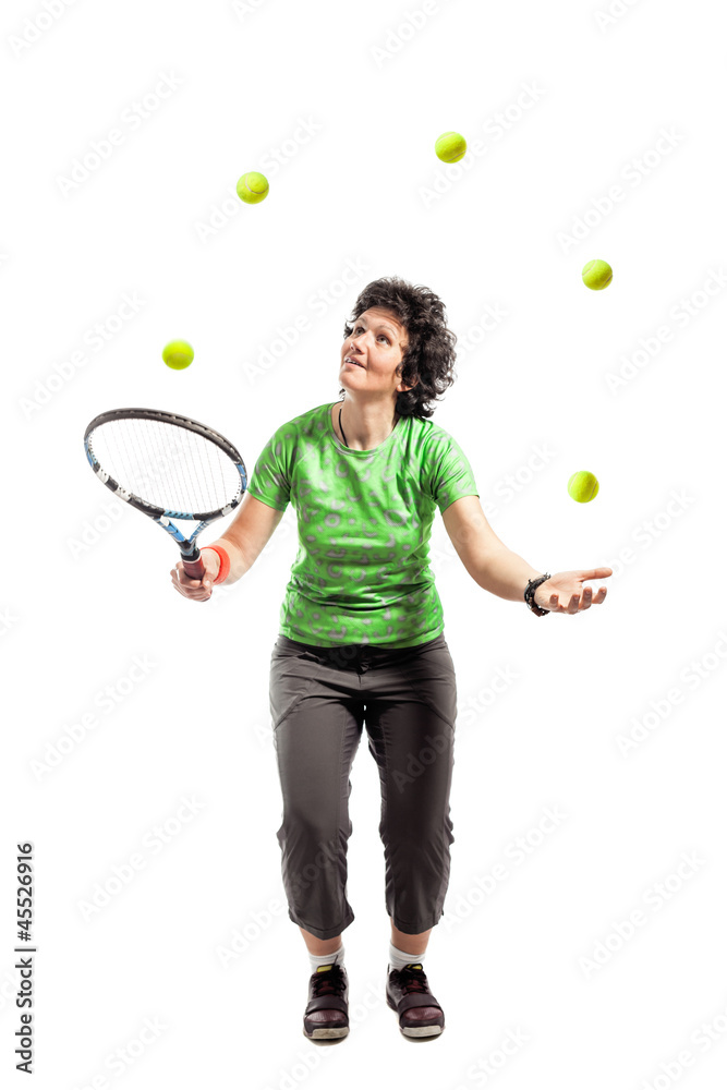 Tennis juggler