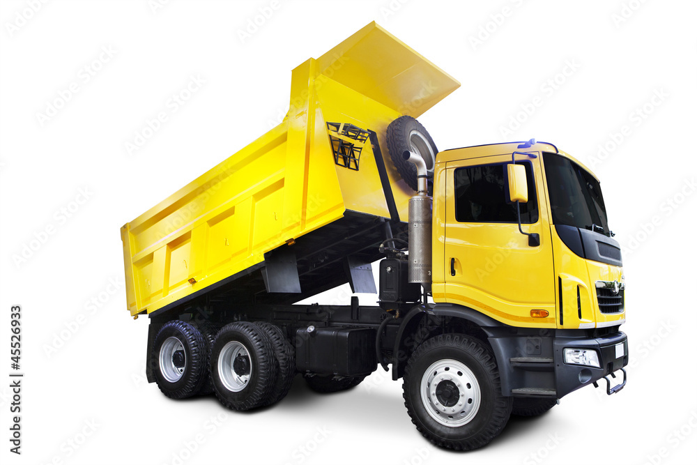 Yellow Dump Truck