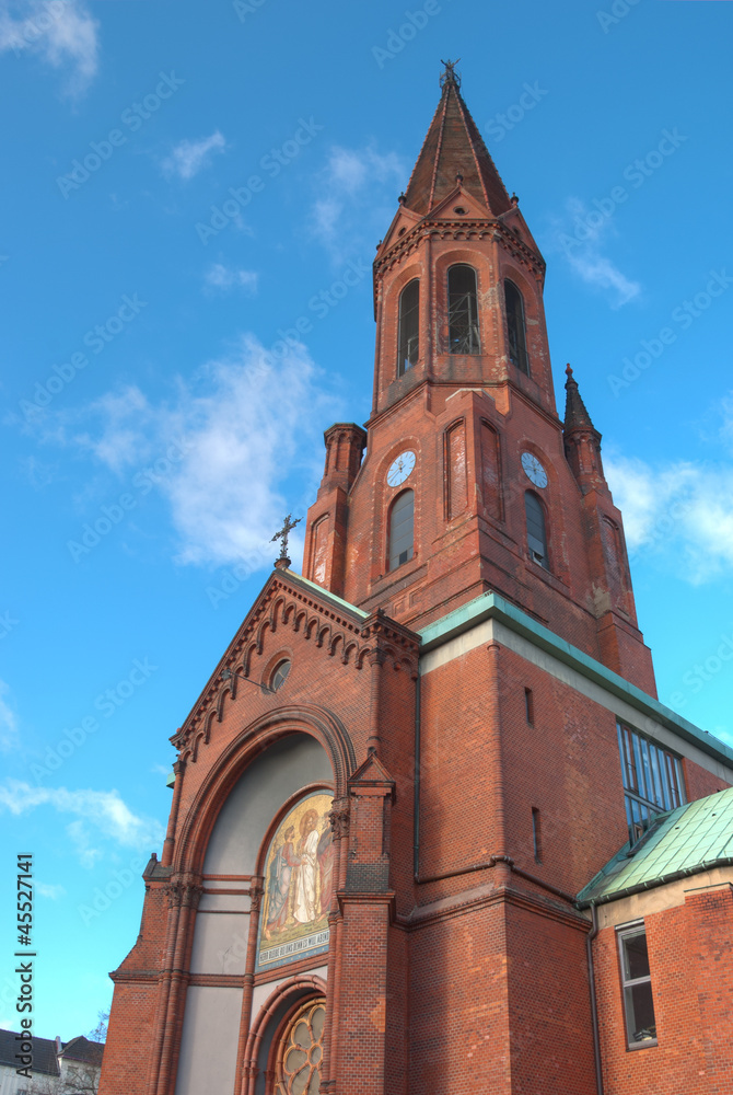 Fototapeta premium Evangelische Emmaus-kirche in Berlin, Germany