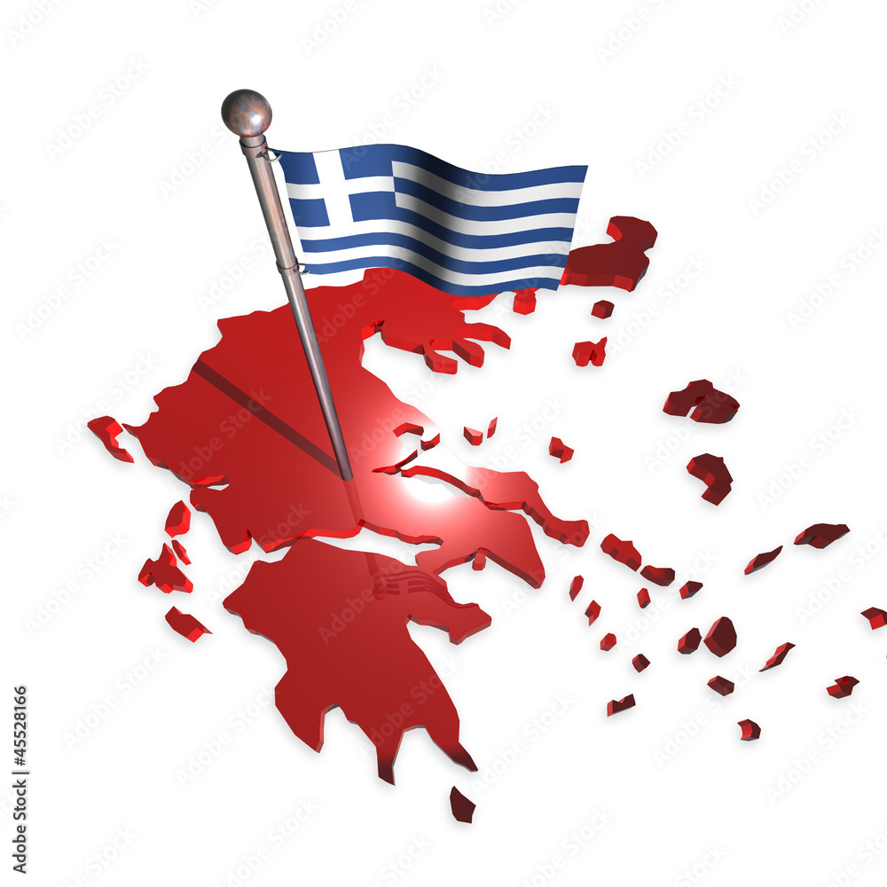 Naklejka premium Grecja