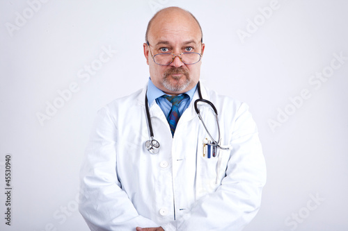 Arzt wartet