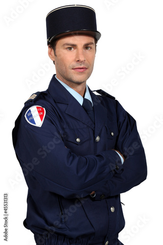 Wallpaper Mural French policeman