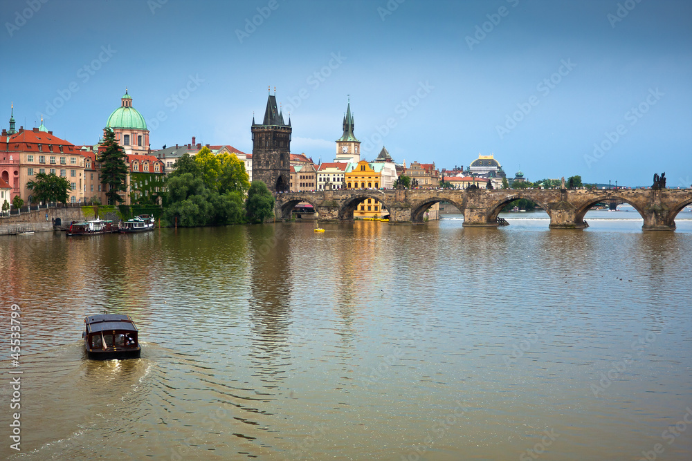 Charles bridge, Prague, Czech Republic Charles bridge, Prague, Czech Republic