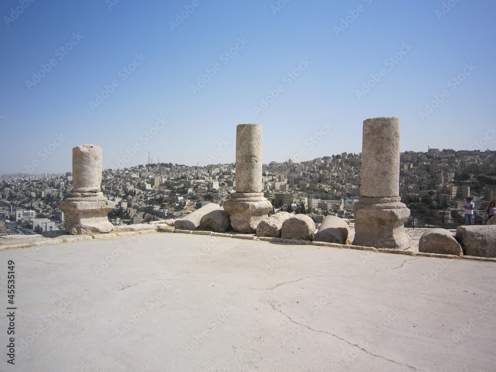 Jordan - Jordanie - Amman - Citadel - Citadelle - Jabal al-Qal'a