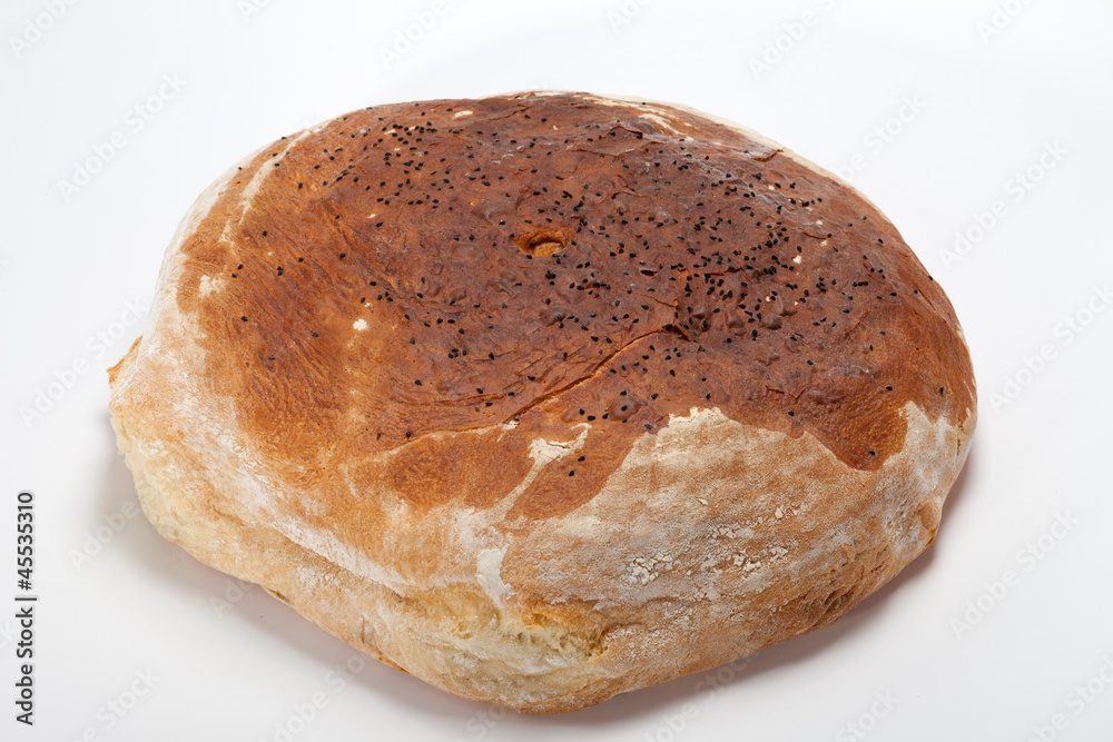 large loaves of bread traditionally roasted large loaves of bread traditionally roasted