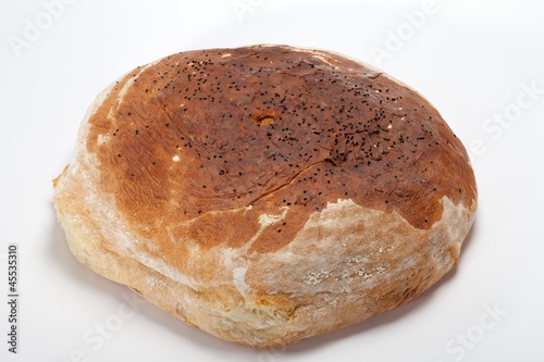 large loaves of bread traditionally roasted