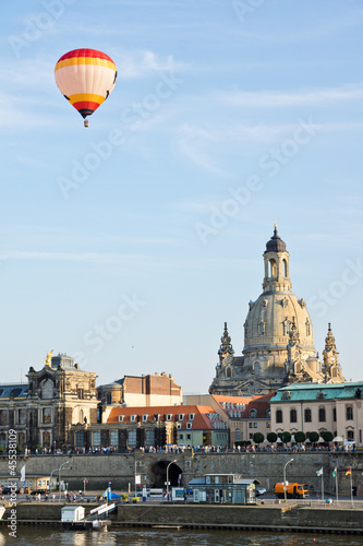 Balloon above Dresden