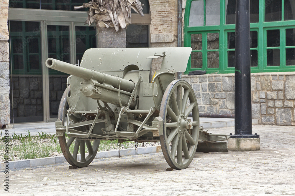 gunner cannon the Spanish Civil War 1935