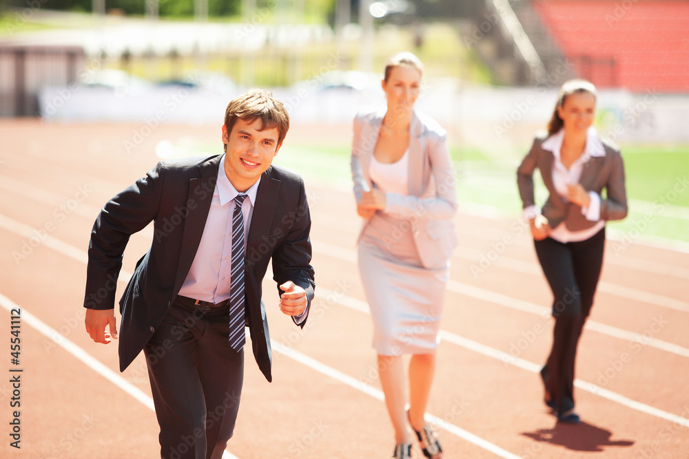 Obraz premium Business Competition