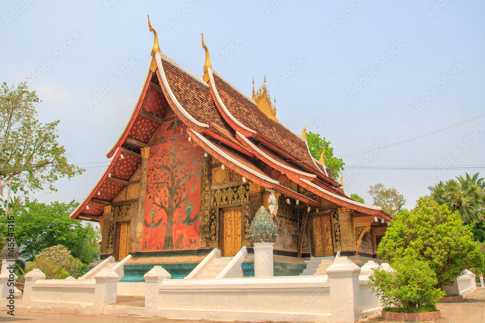 Chaing-Tong Temple at Luang-Prabang of LAOS