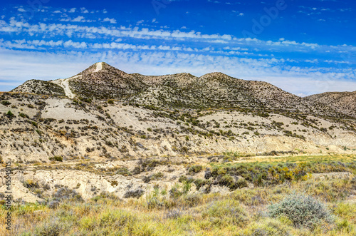 desert landscape - Mongeros, Aragon, Spain