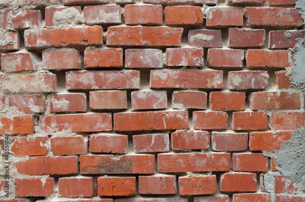 Obraz premium red brick wall
