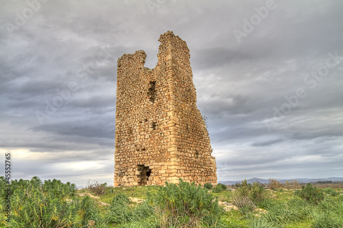 Old castle ruins photo
