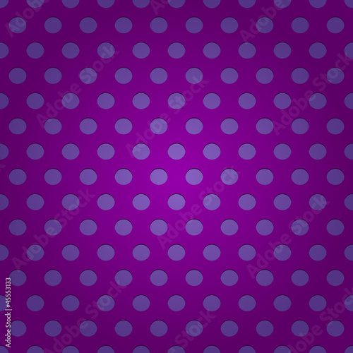 Seamless purple polka dots pattern