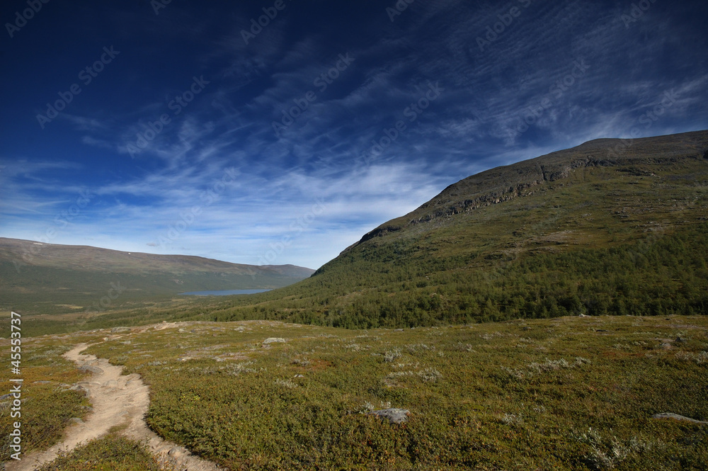 Fototapeta premium Beautiful Mountain Landscape for Hiking