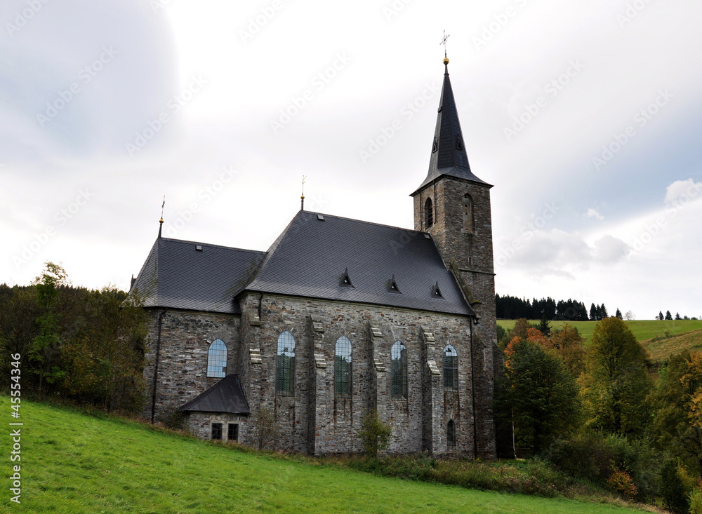 church - Gold Mountain, the Czech Republik