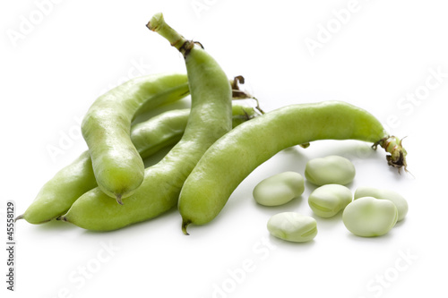 broad beans or fava beans