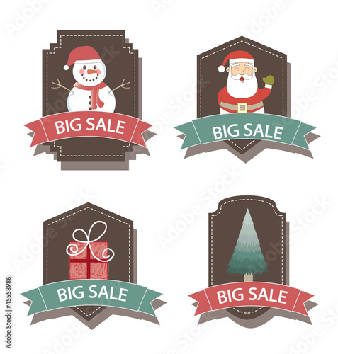 Christmas labels