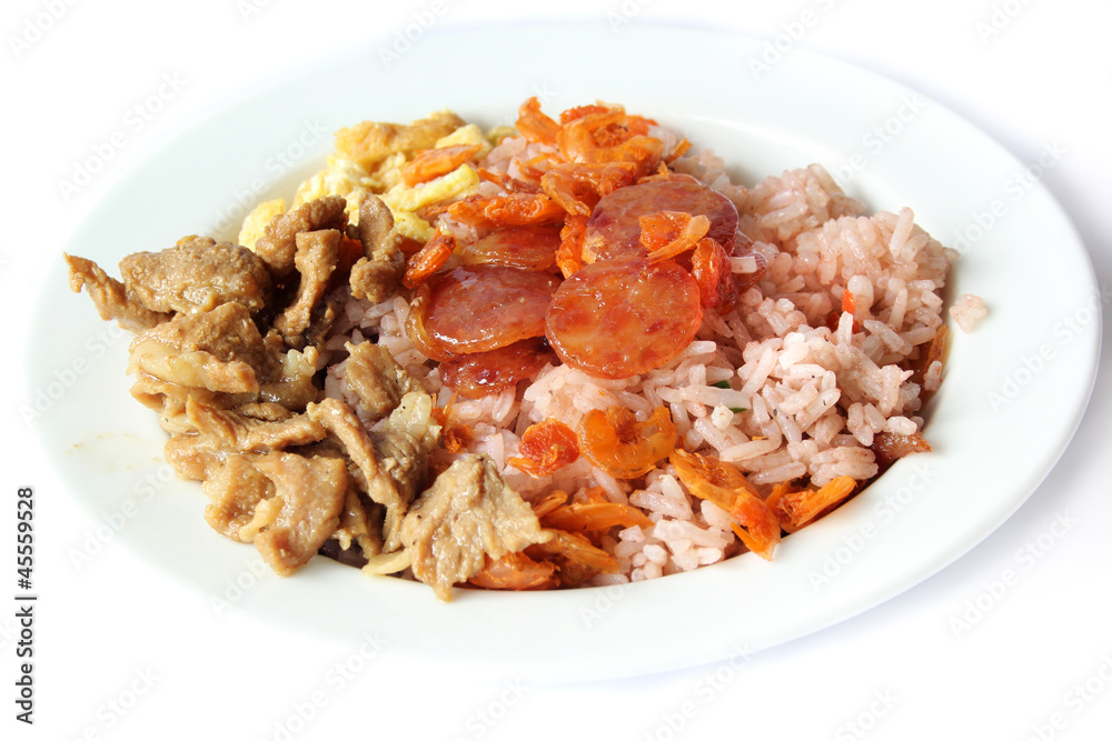 fired rice with sauce fired rice with sauce