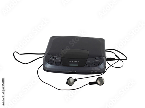Old portable CD audio player