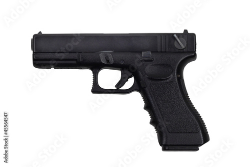 Black handgun