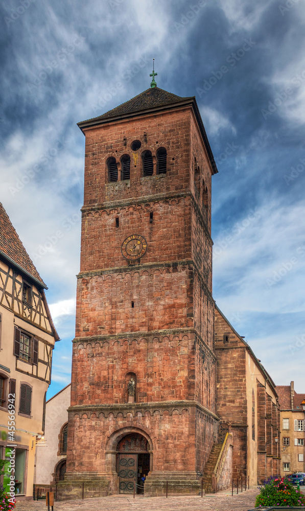 Fototapeta premium Church of the Nativity, Saverne, Alsase, France