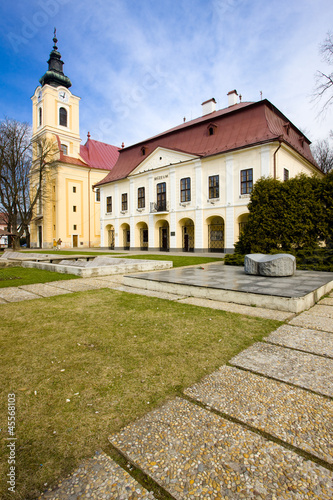 town hall with museum, Brezno, Slovakia