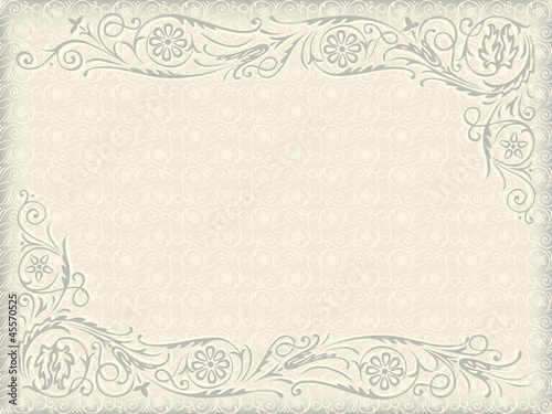 Ornamental floral wedding background.