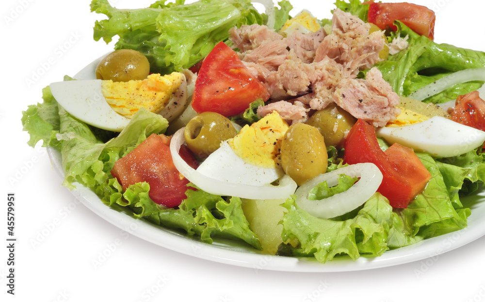 Ensalada saludable.