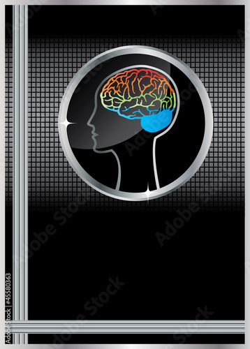 Vector modern science, idea, success cover design