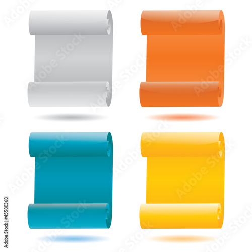 Vector Sheet Rolls set