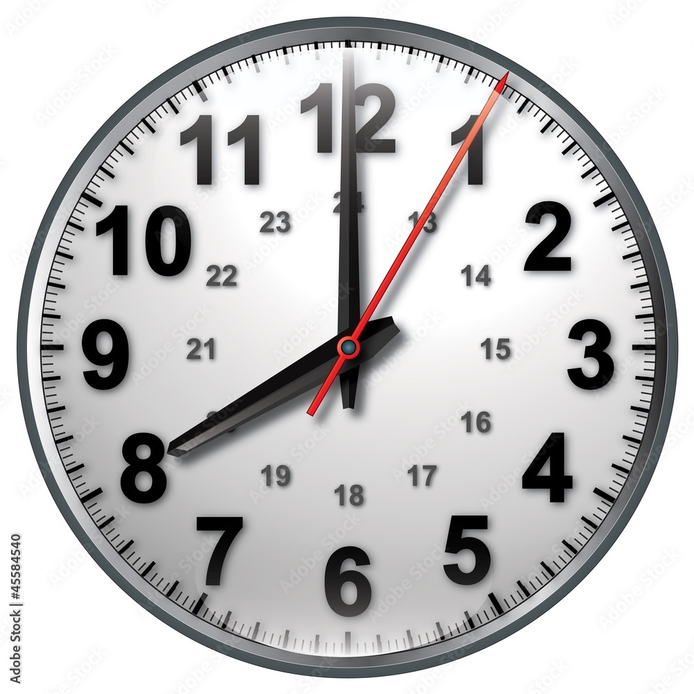 8 bw clock 8 bw clock