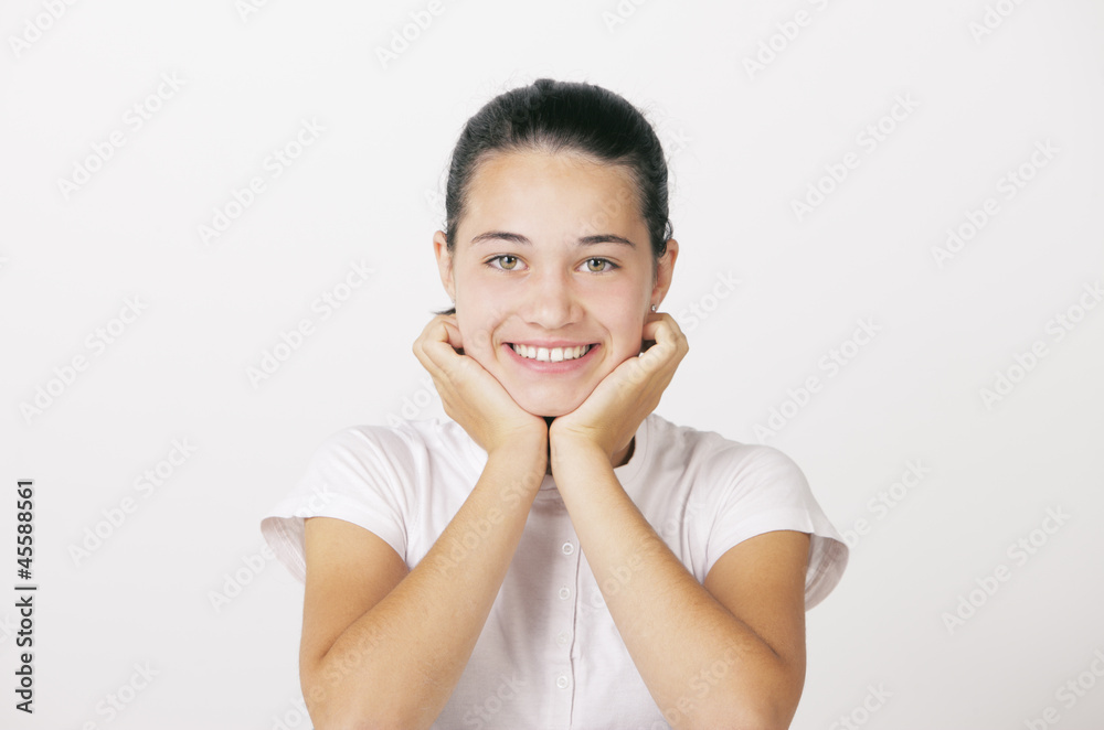 Beautiful young girl Beautiful young girl