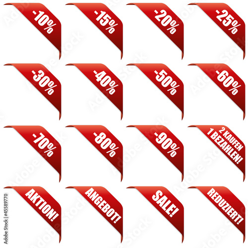 Ecken Reduziert - Sale- Angebot - Aktion