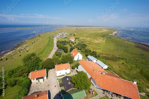 Oland, view from the lighthouse Långe Jan photo