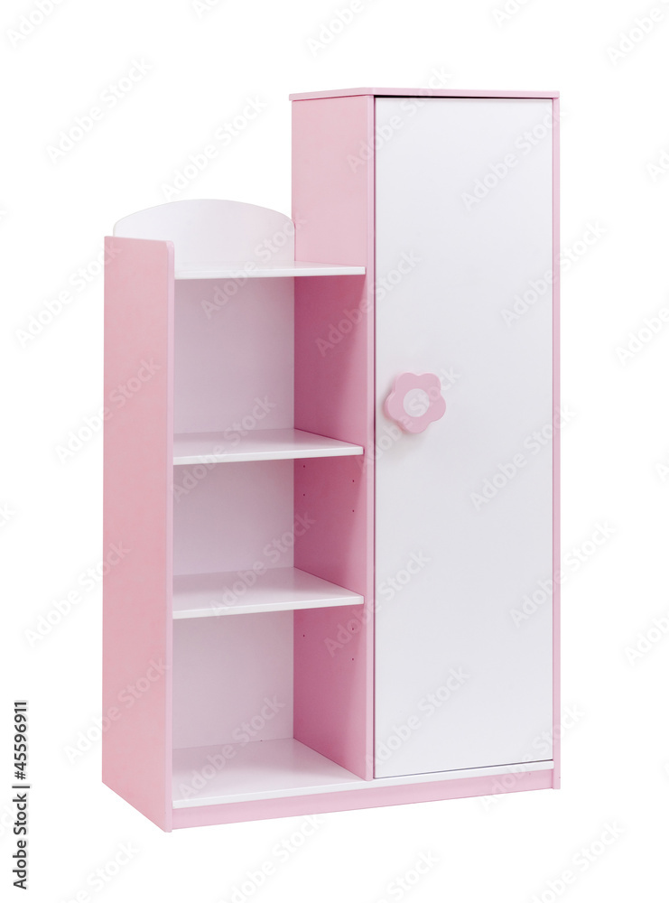 Pink cabinet for children to keep there stuffs Pink cabinet for children to keep there stuffs